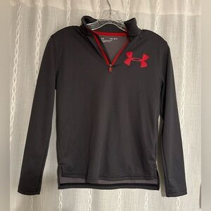 Boys Under Armour pull over shirt. Youth size medium.